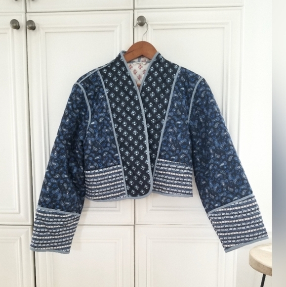 Beautiful reversible jacket oversized - Picture 3 of 14